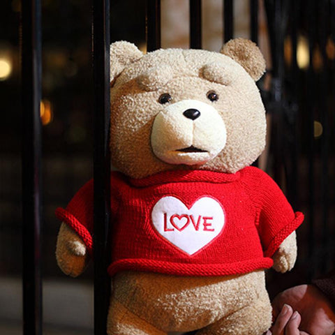 The Film Teddy Bear Ted 2 In Apron England Love Sweater