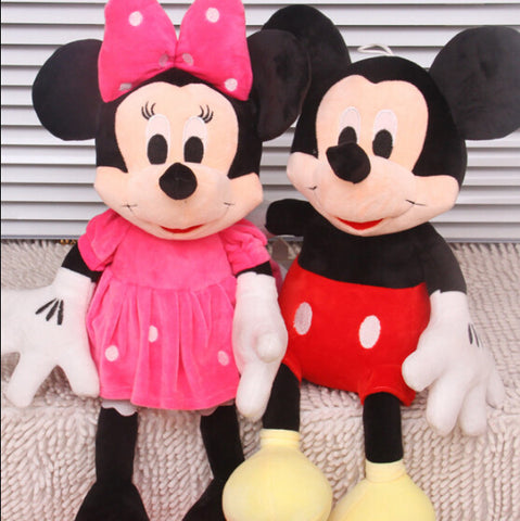 Mickey Mouse And Minnie Mouse Stuffed Toys