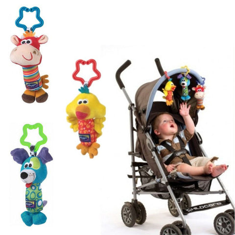 Animals Pram Stroller Bell Developmental Toy