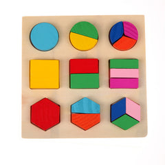 Geometry Educational  Puzzle Montessori Toys
