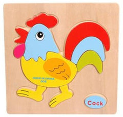 Animals Shapes Jigsaw Wooden Toys