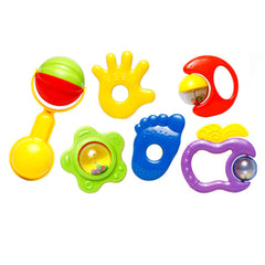 Toddler Music Toy Plastic Hand Jingle Shaking Bell