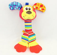22cm Soft Hand Bell With Teether Animal Model