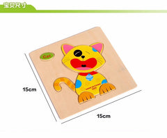 Animals Shapes Jigsaw Wooden Toys