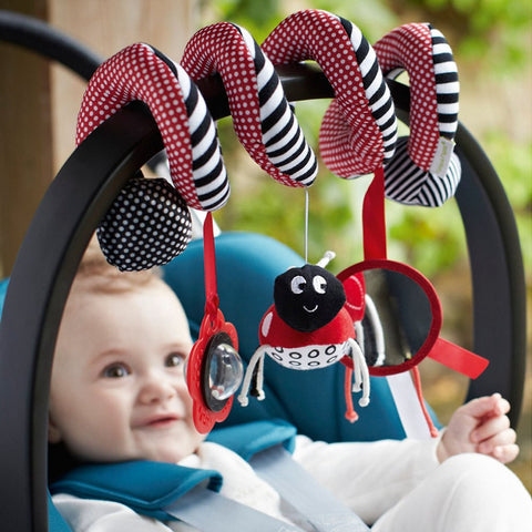 Baby Activity Spiral Bed & Stroller Toy Set